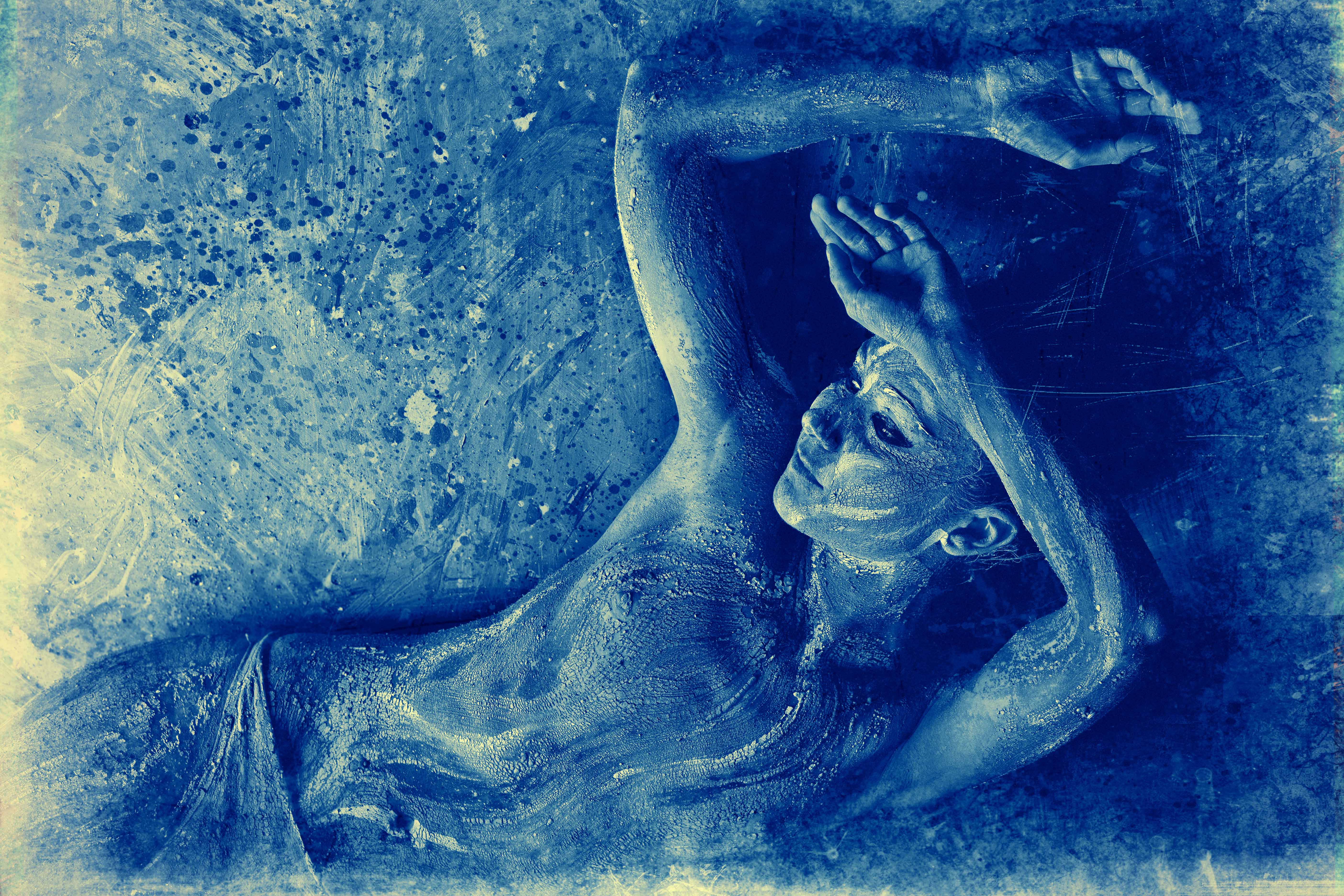 Body Art Clay Painting